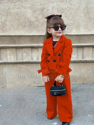 4 Buttons Suit for Girls