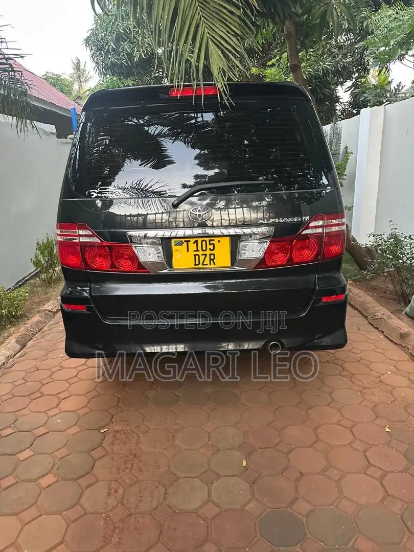 Toyota Alphard 2007 Black