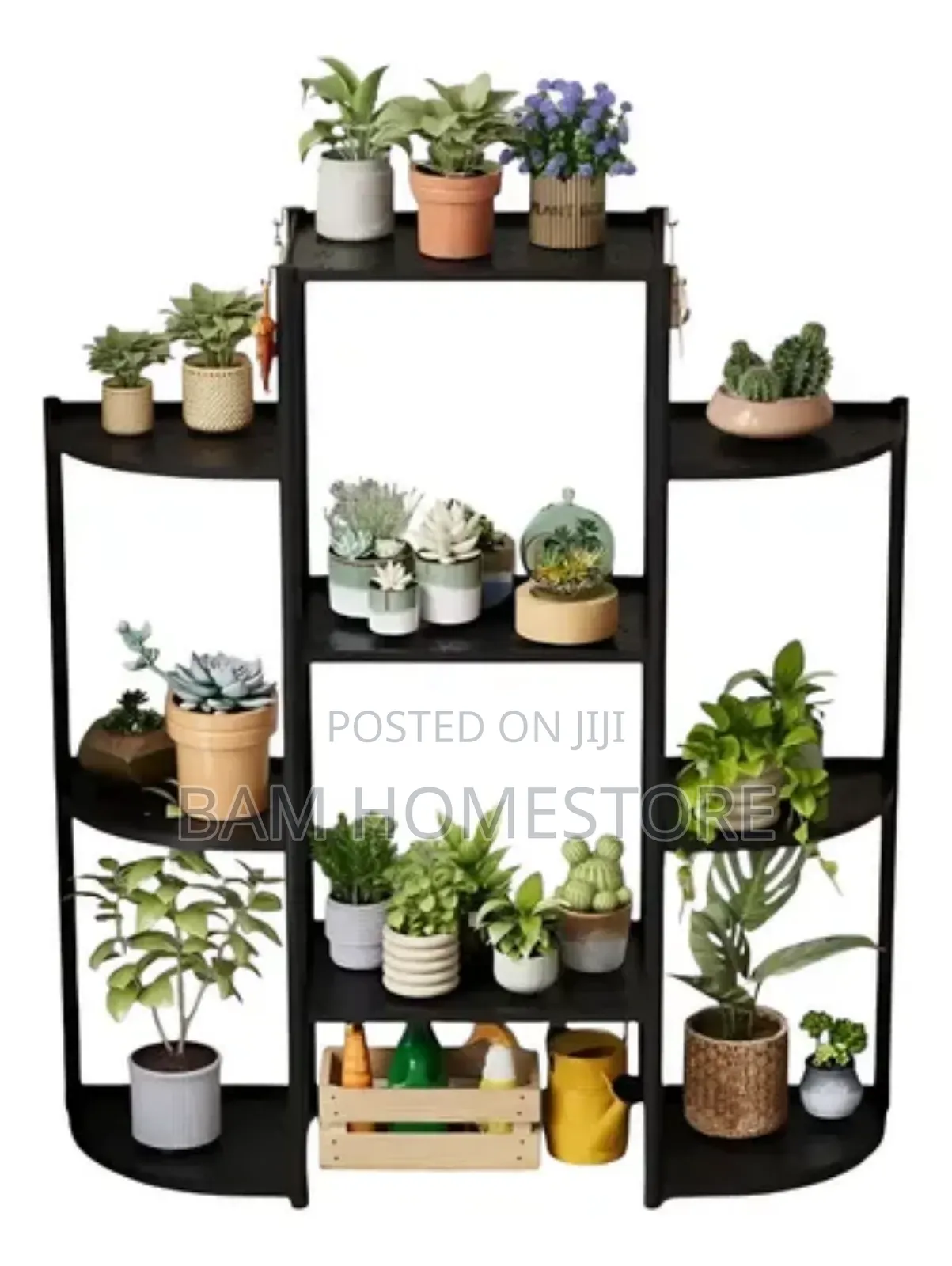 Modern Multi-Tier Plant Stand Flower Rack - Rafu Ya Maua Ya Kisasa
