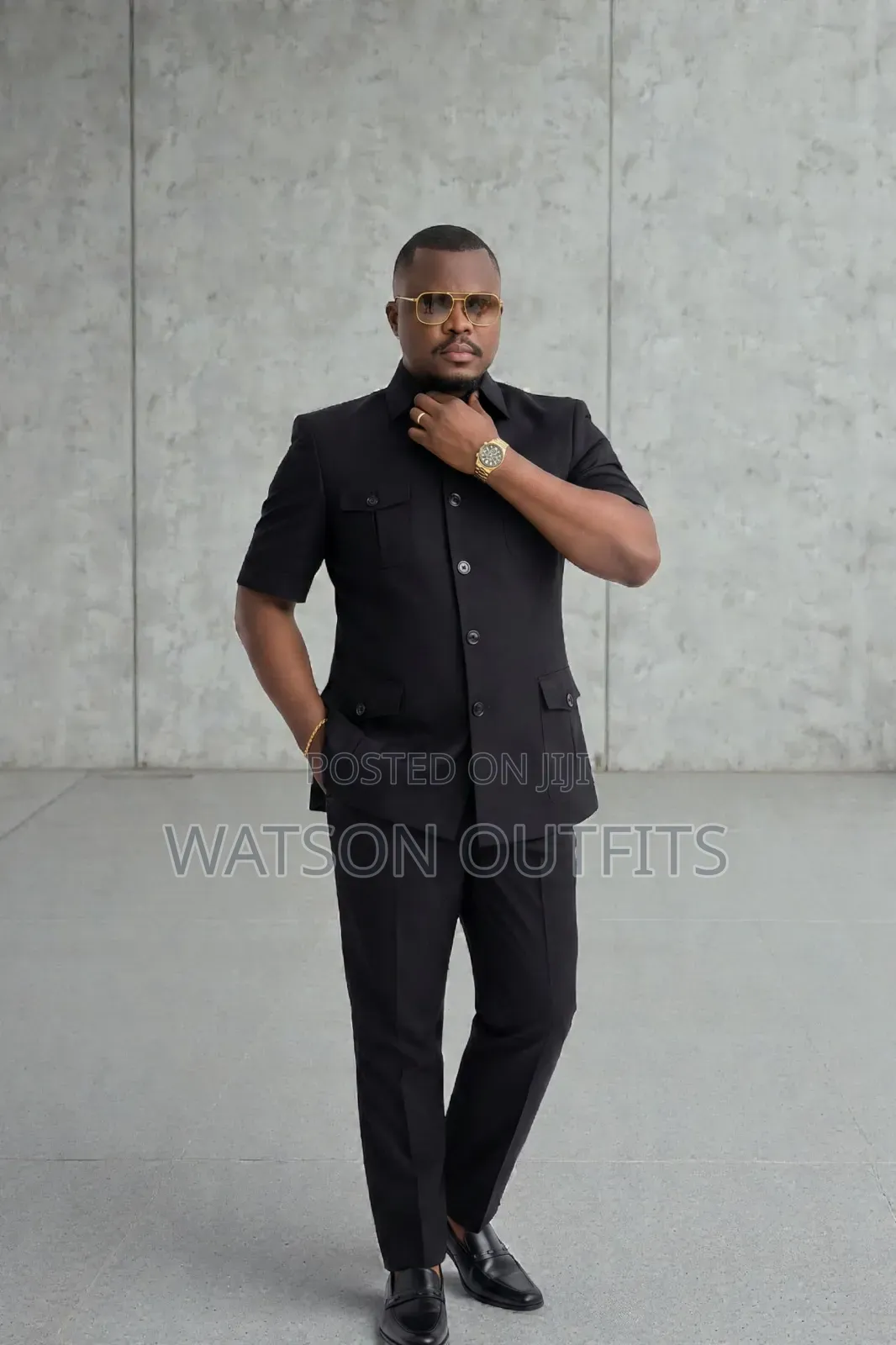 Men's New and Original Safari Suits Bagozza Milano Brand Top Class