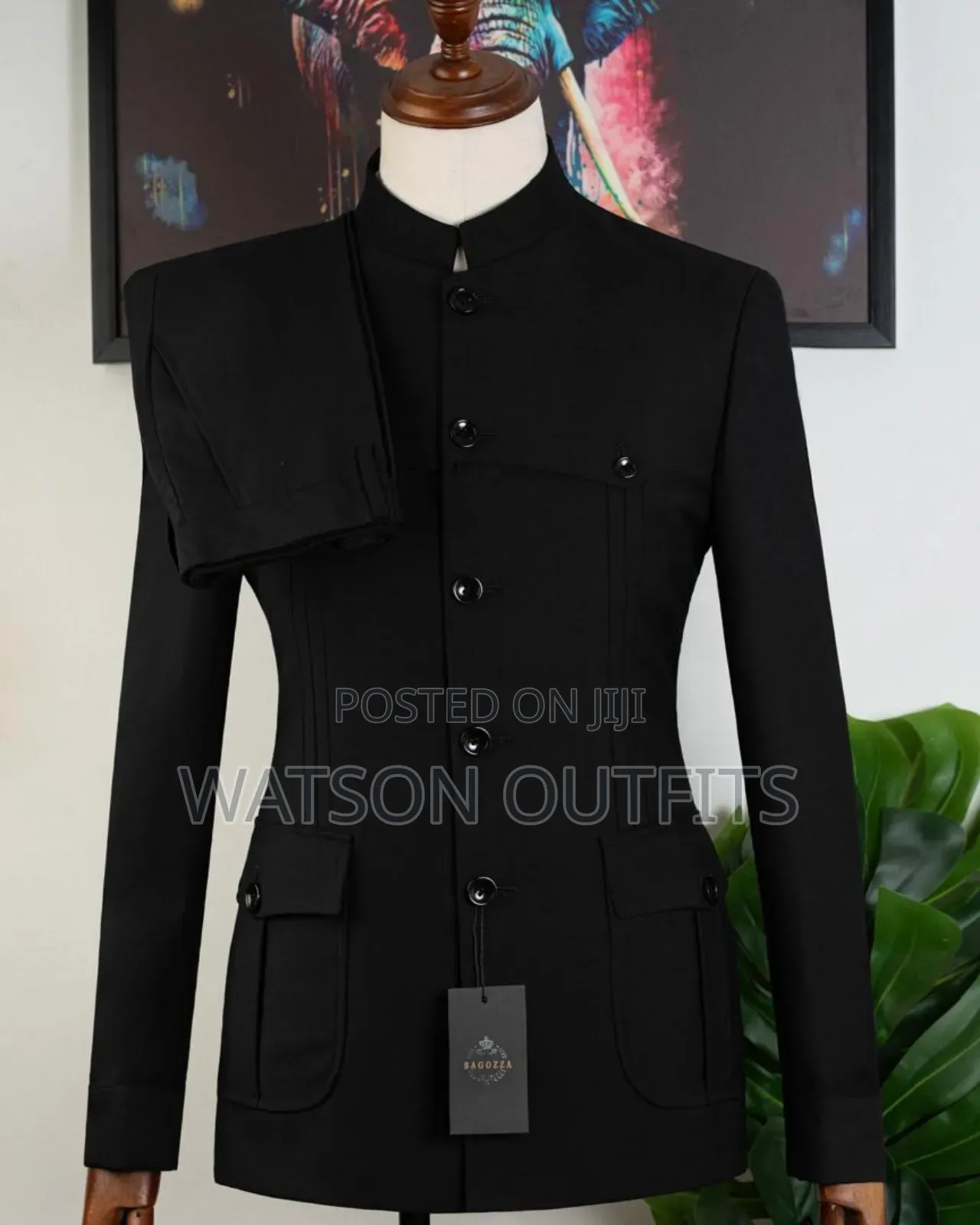 Men's New and Original Safari Suits Bagozza Milano Brand Top Class
