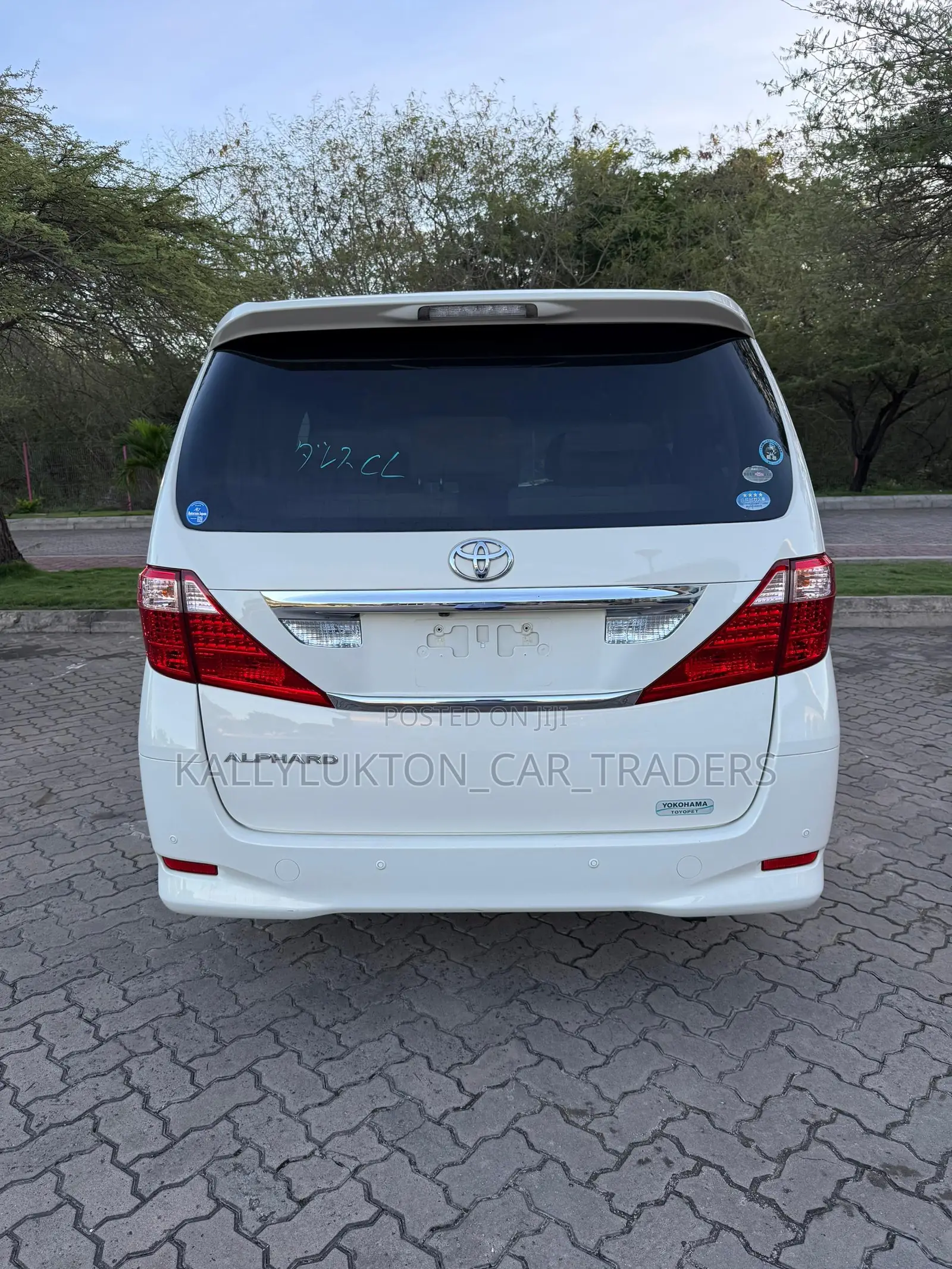Toyota Alphard 2008 White