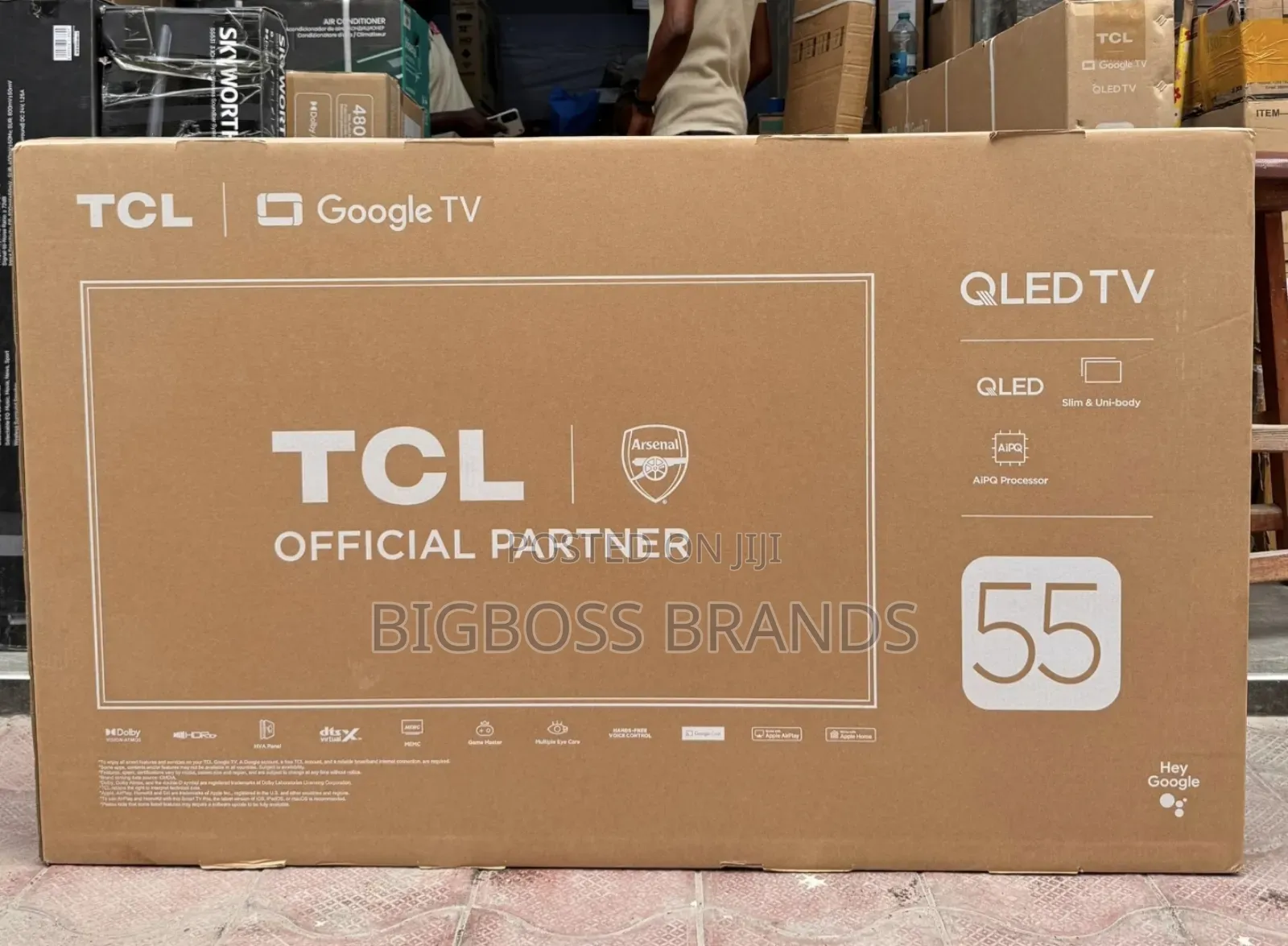 TCL Google Tv 55 Inches Qled Tv