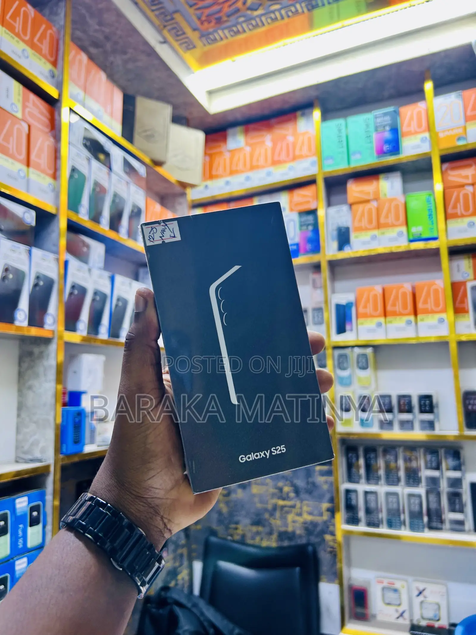 New Samsung Galaxy S25 128 GB Black
