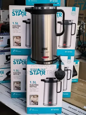 Winning Star Electric Kettle 1.5l
 1000w