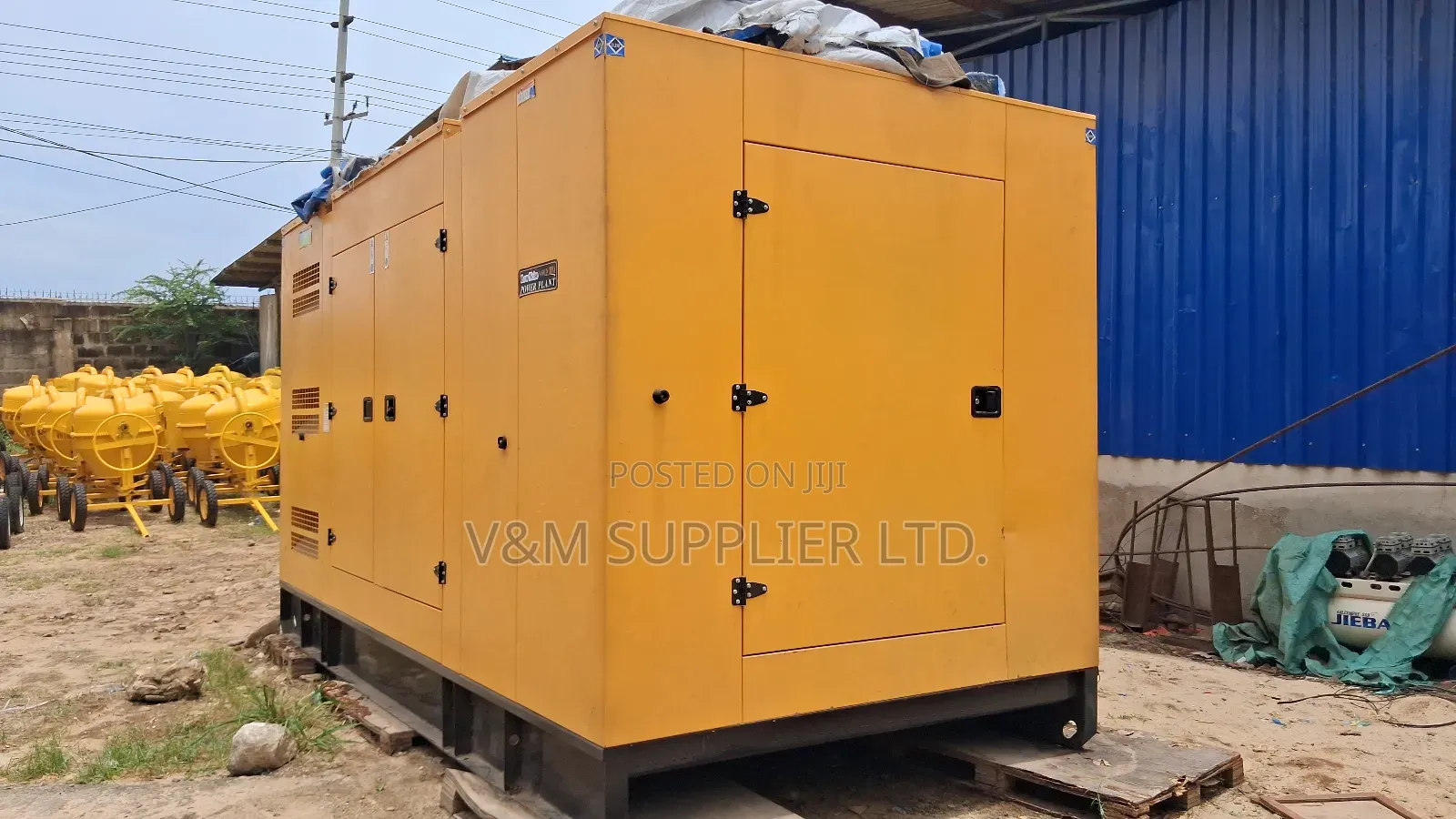 Silent Diesel Generator 400kw(500kva)
