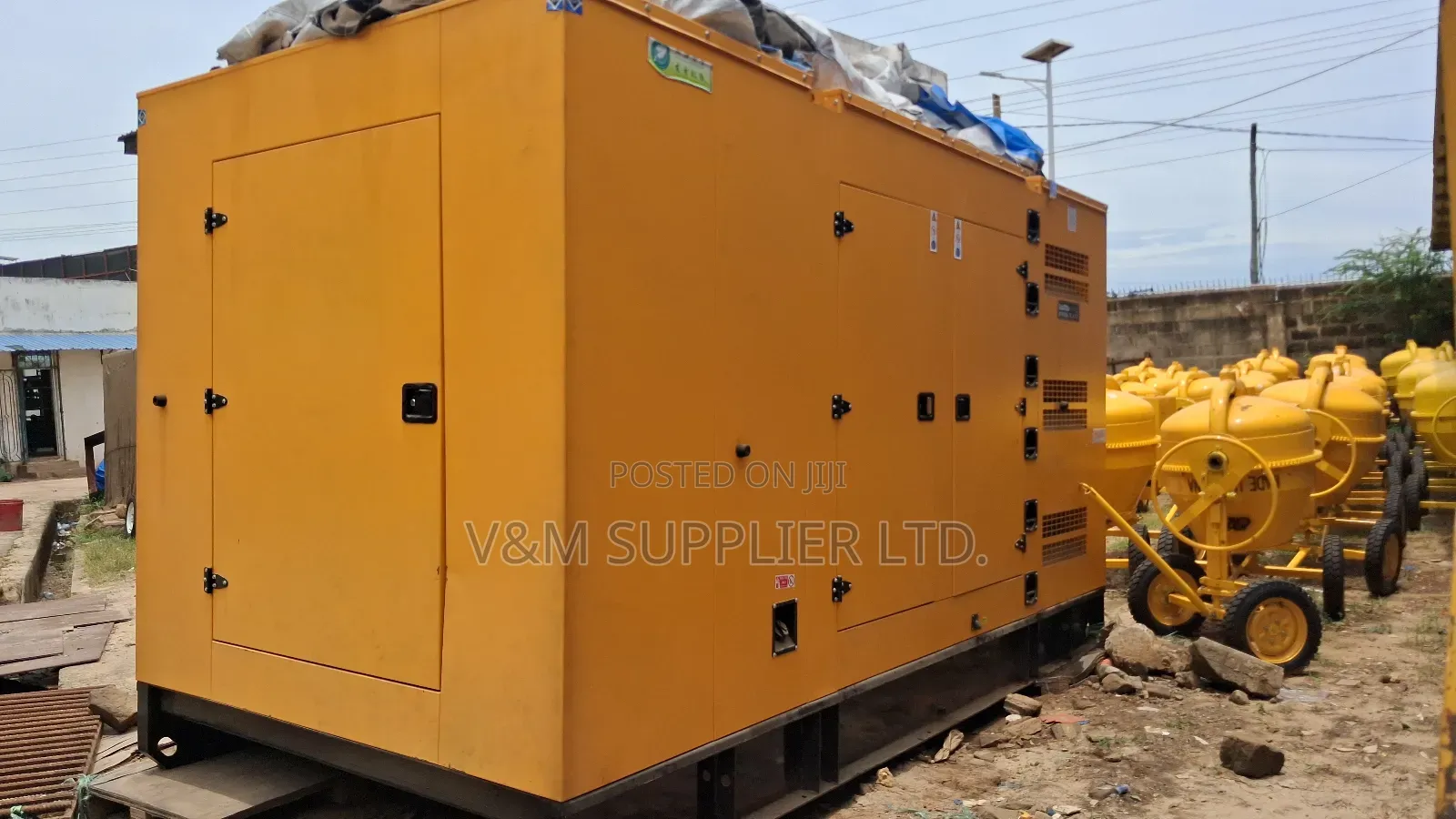 Silent Diesel Generator 400kw(500kva)