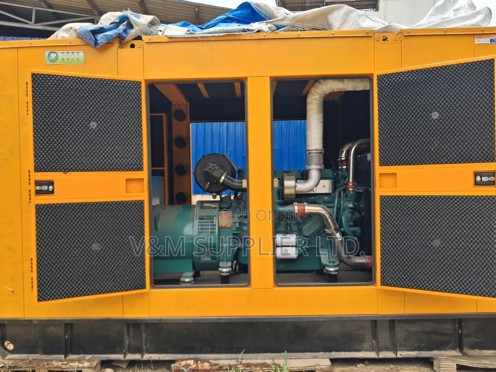 Silent Diesel Generator 400kw(500kva)