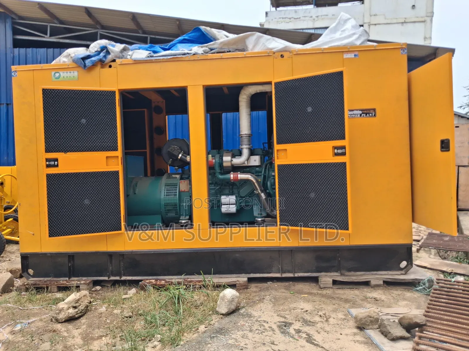 Silent Diesel Generator 400kw(500kva)