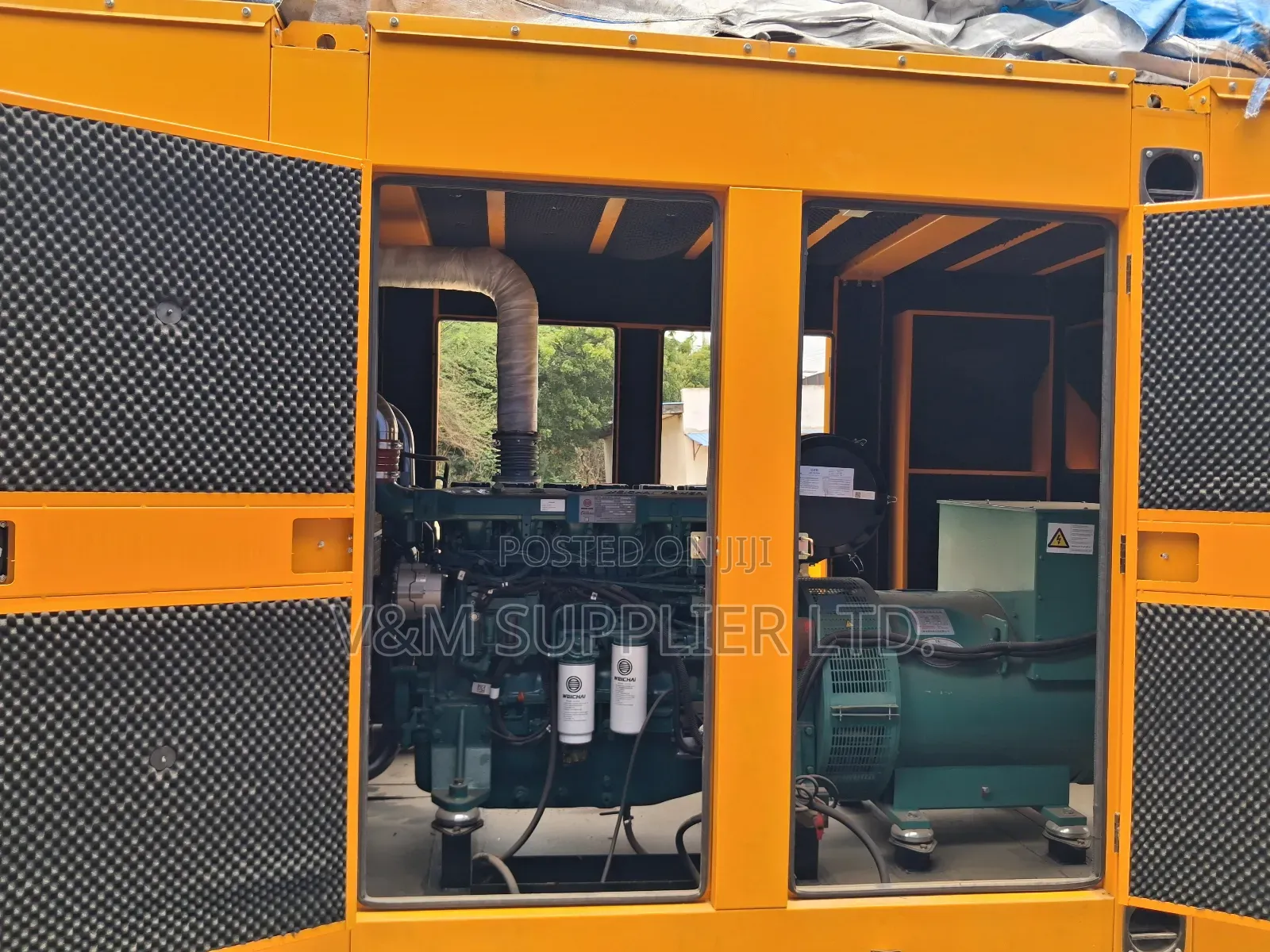 Silent Diesel Generator 400kw(500kva)