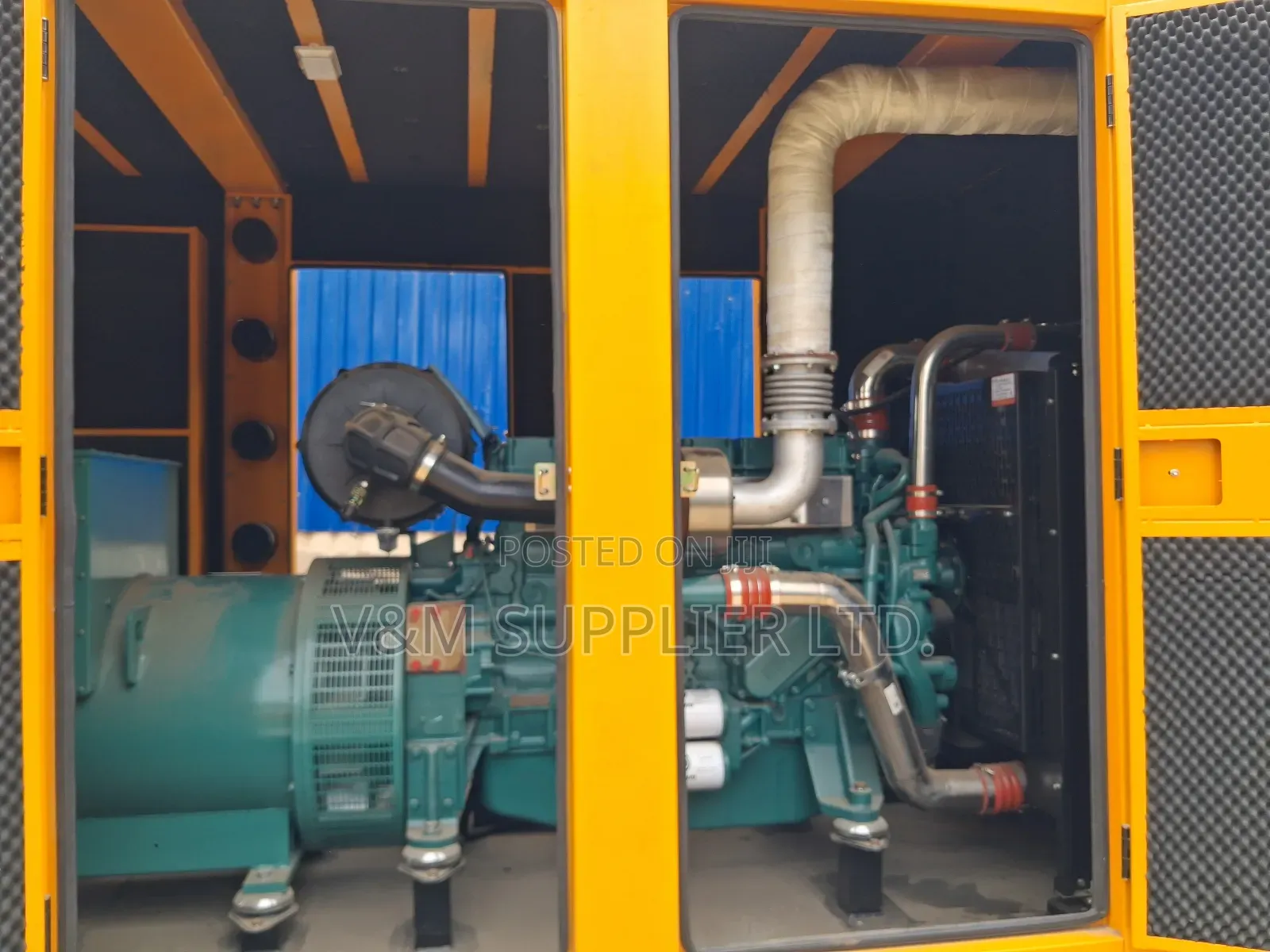 Silent Diesel Generator 400kw(500kva)