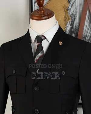 Black Suit | 4 Pockets