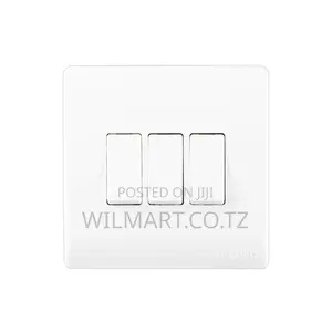 Tronic 3 Gang 1 Way Switch Standard