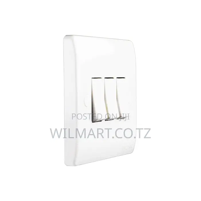 Tronic 3 Gang 1 Way Switch Standard