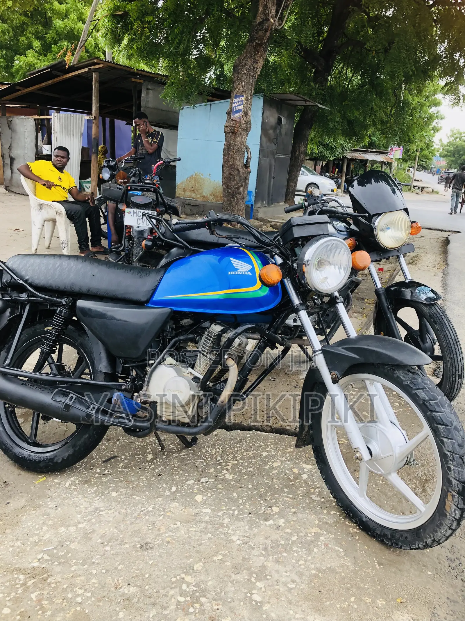 Honda CG110 2025 Blue