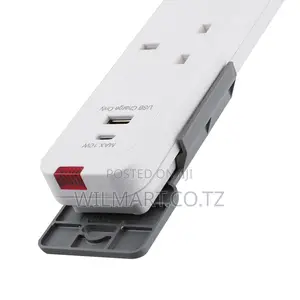 Tronic 3 Way Extension Socket + Usb + Usb C