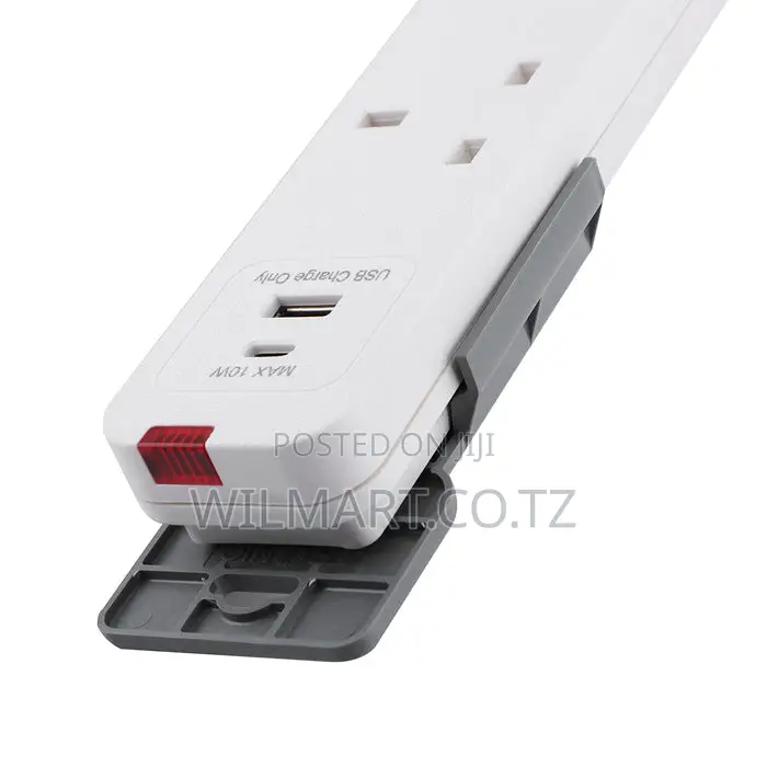 Tronic 3 Way Extension Socket + Usb + Usb C