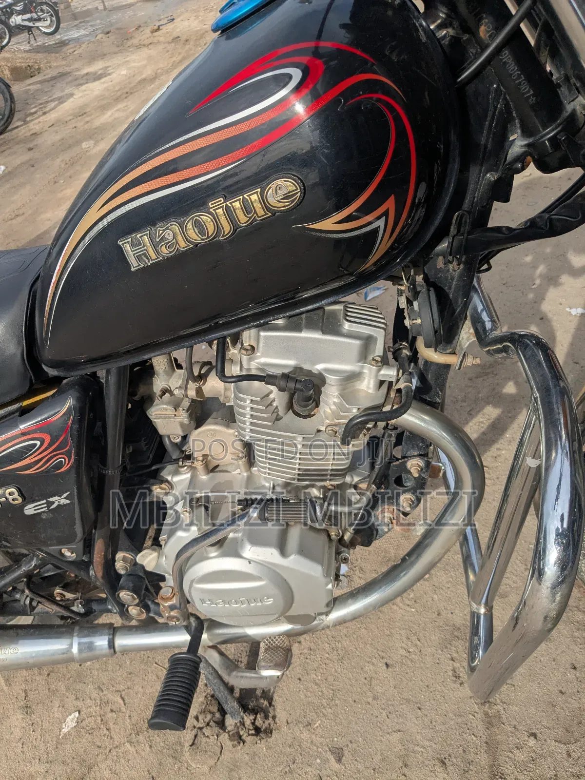 Haojue HJ125-18 2025 Black