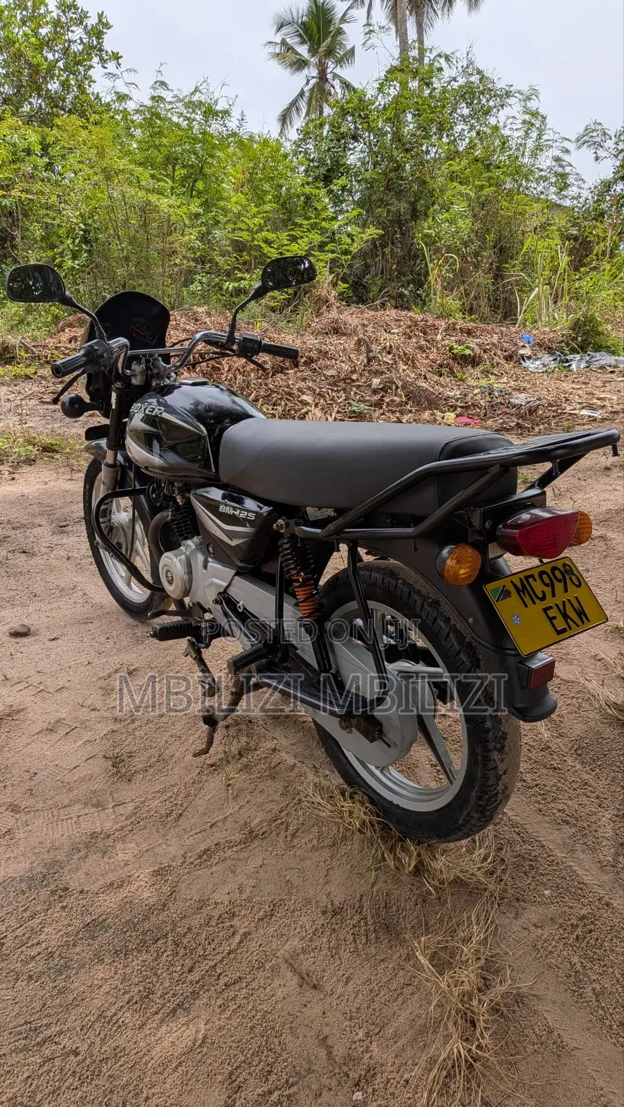 Bajaj Boxer 125 2025 Black