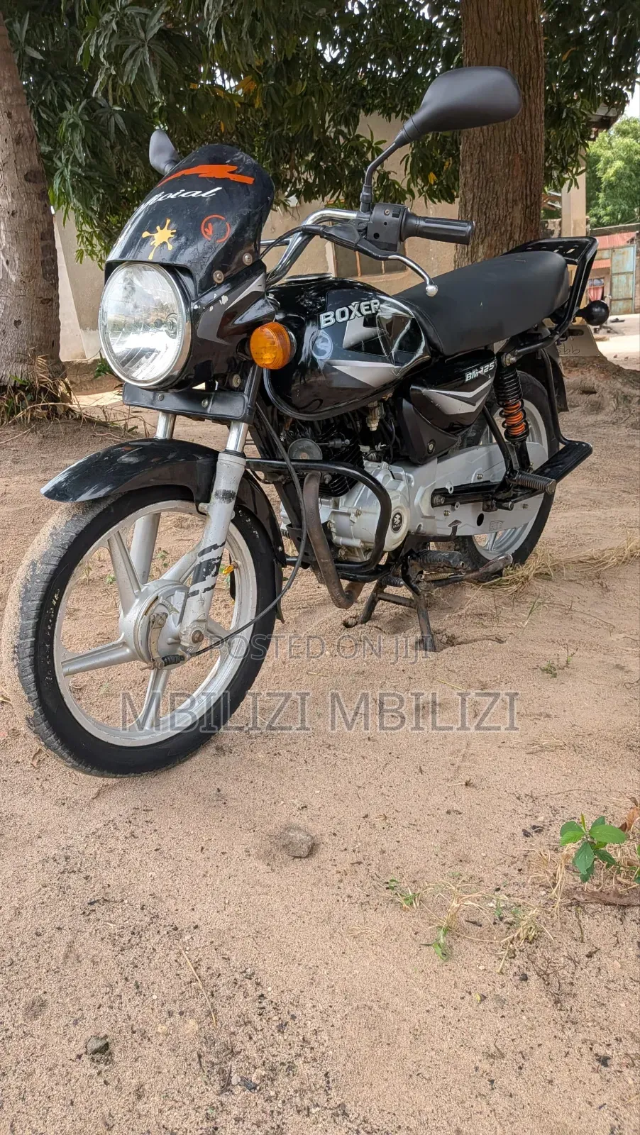 Bajaj Boxer 125 2025 Black