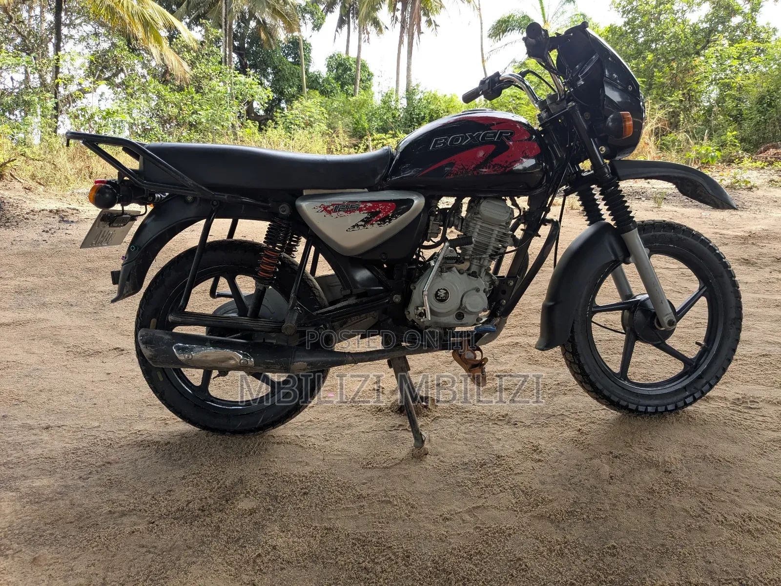 Bajaj Boxer X125 2025 Black