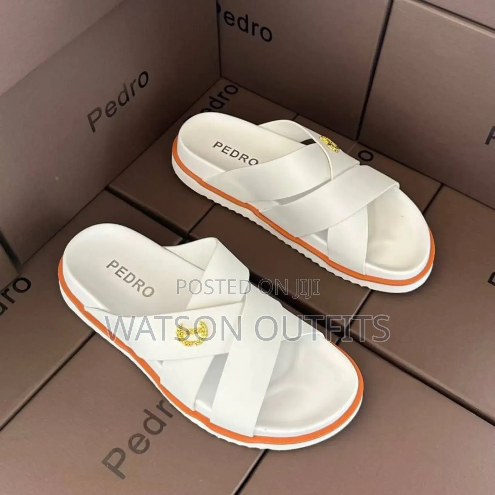 Pedro Brand New Men's Leather Sandals New Original
