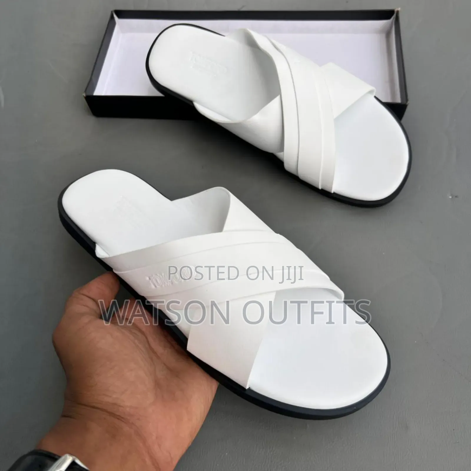 Cole Haan and Tomford Brands Men's Leather Sandals