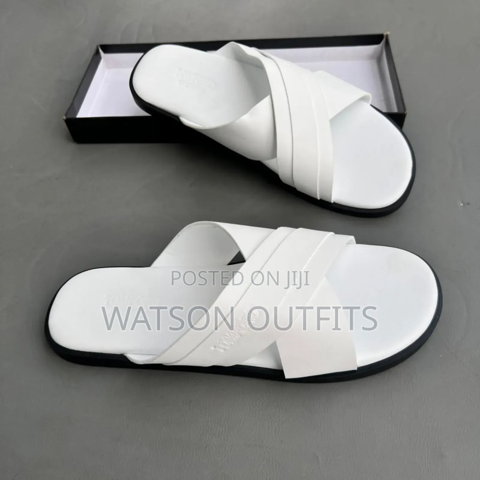 Cole Haan and Tomford Brands Men's Leather Sandals