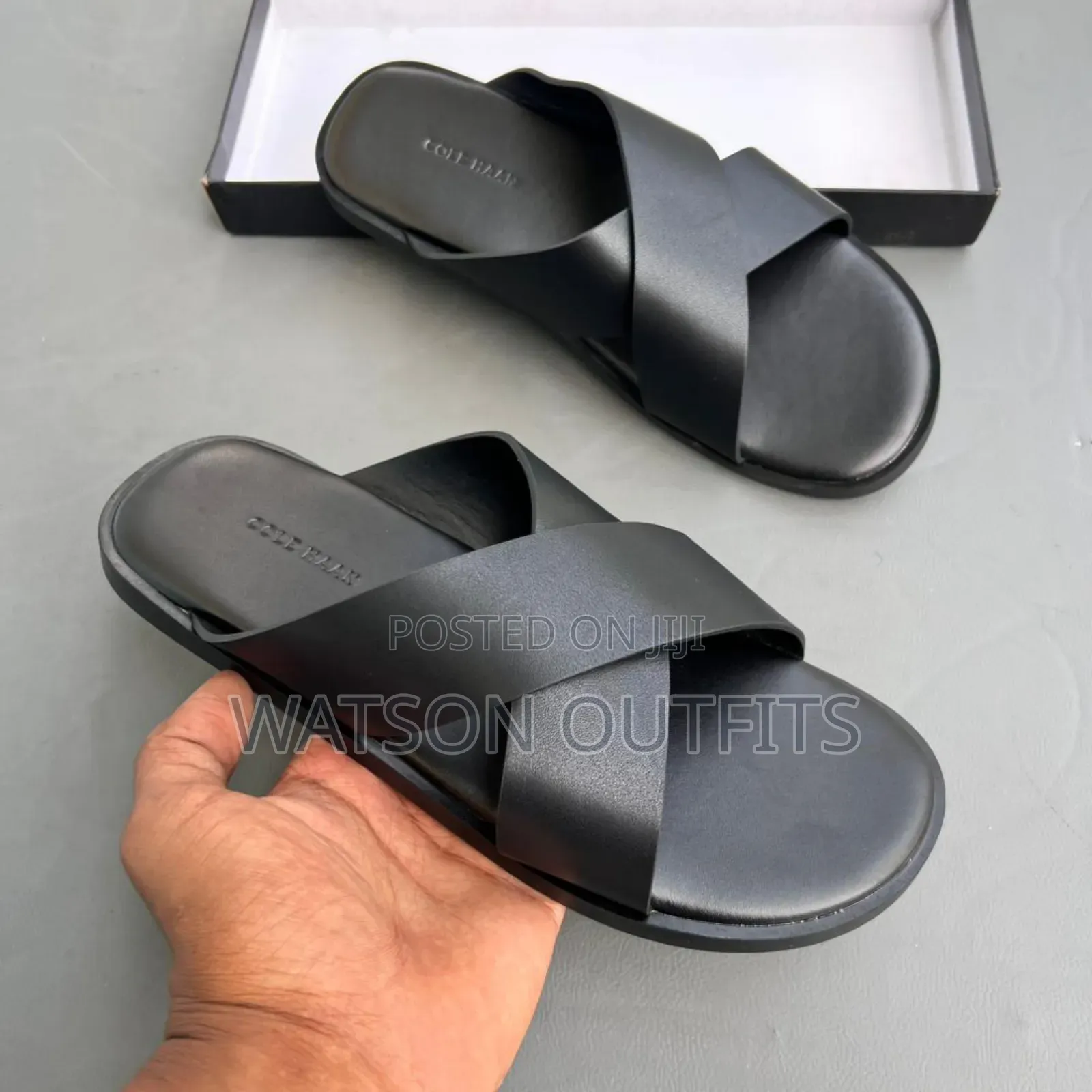 Cole Haan and Tomford Brands Men's Leather Sandals