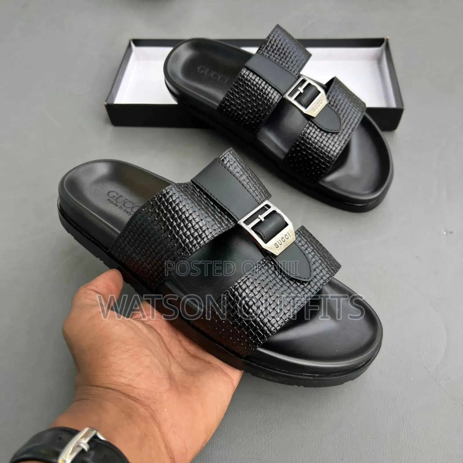 Cole Haan and Tomford Brands Men's Leather Sandals