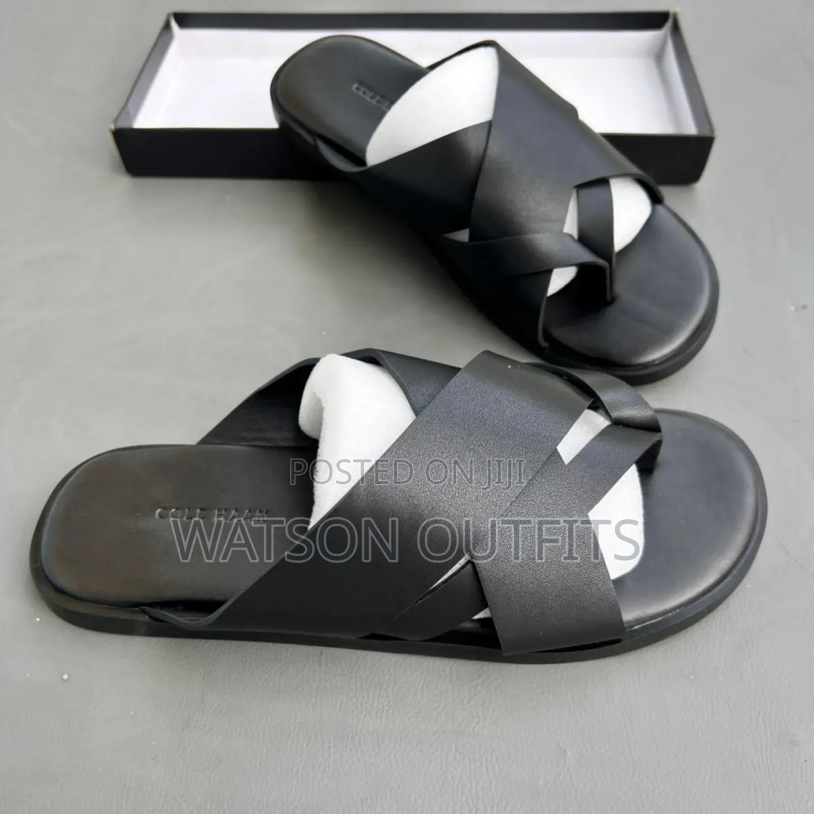 Cole Haan and Tomford Brands Men's Leather Sandals
