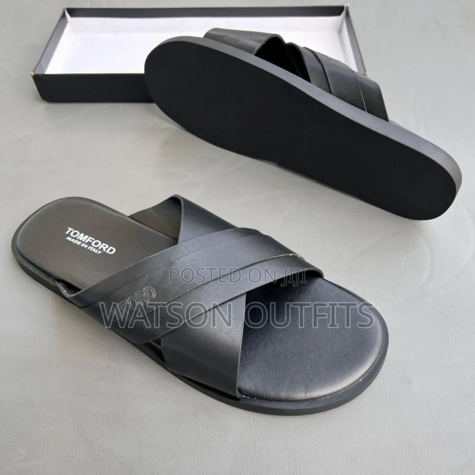 Cole Haan and Tomford Brands Men's Leather Sandals