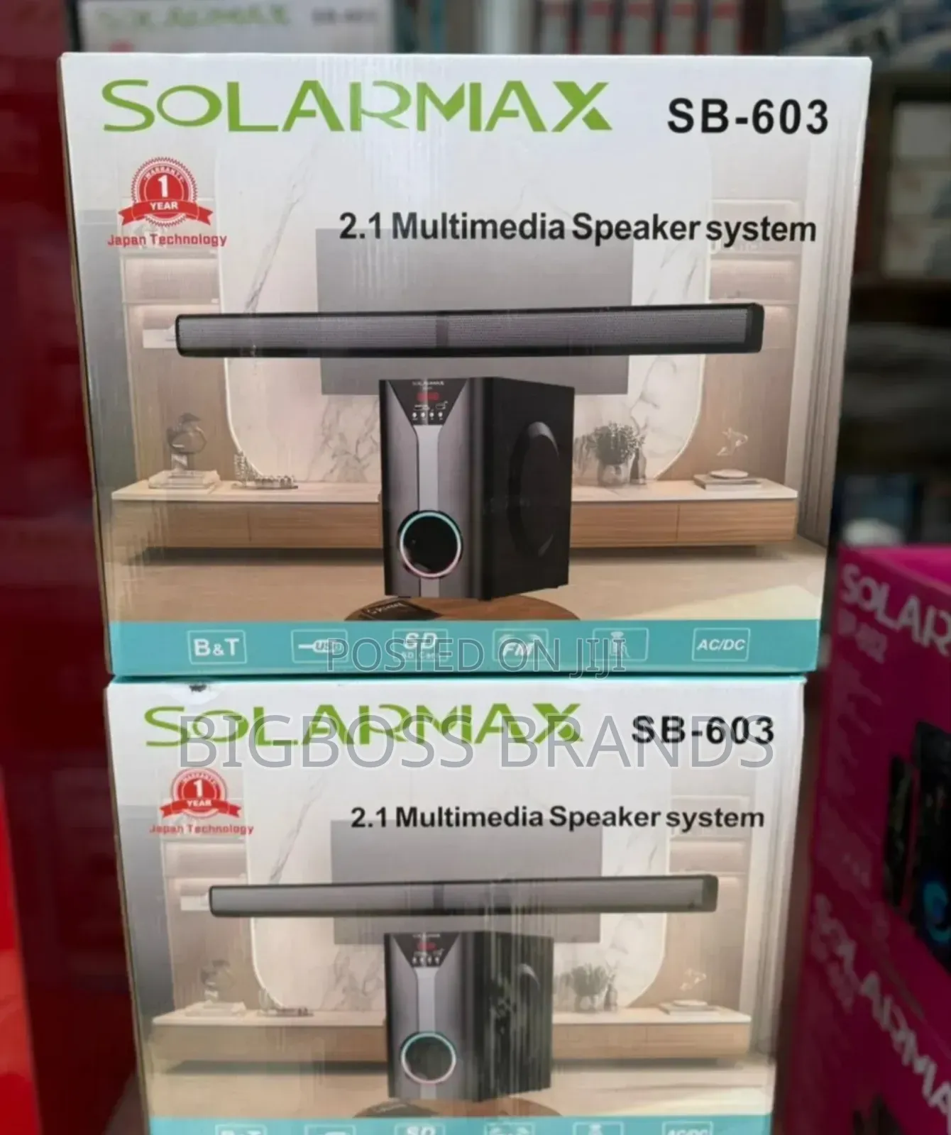 Solarmax Soundbar Subwoofer Sb 603
