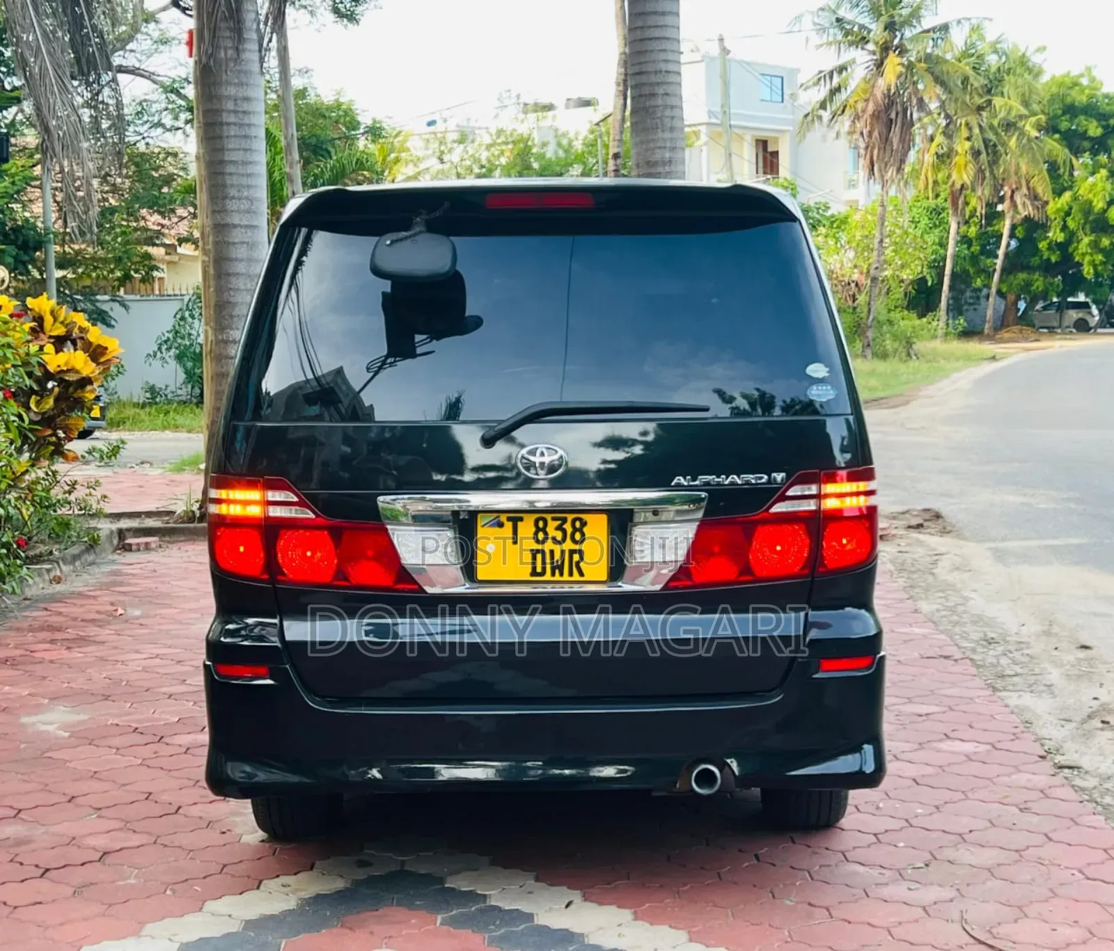 Toyota Alphard 2007 Black