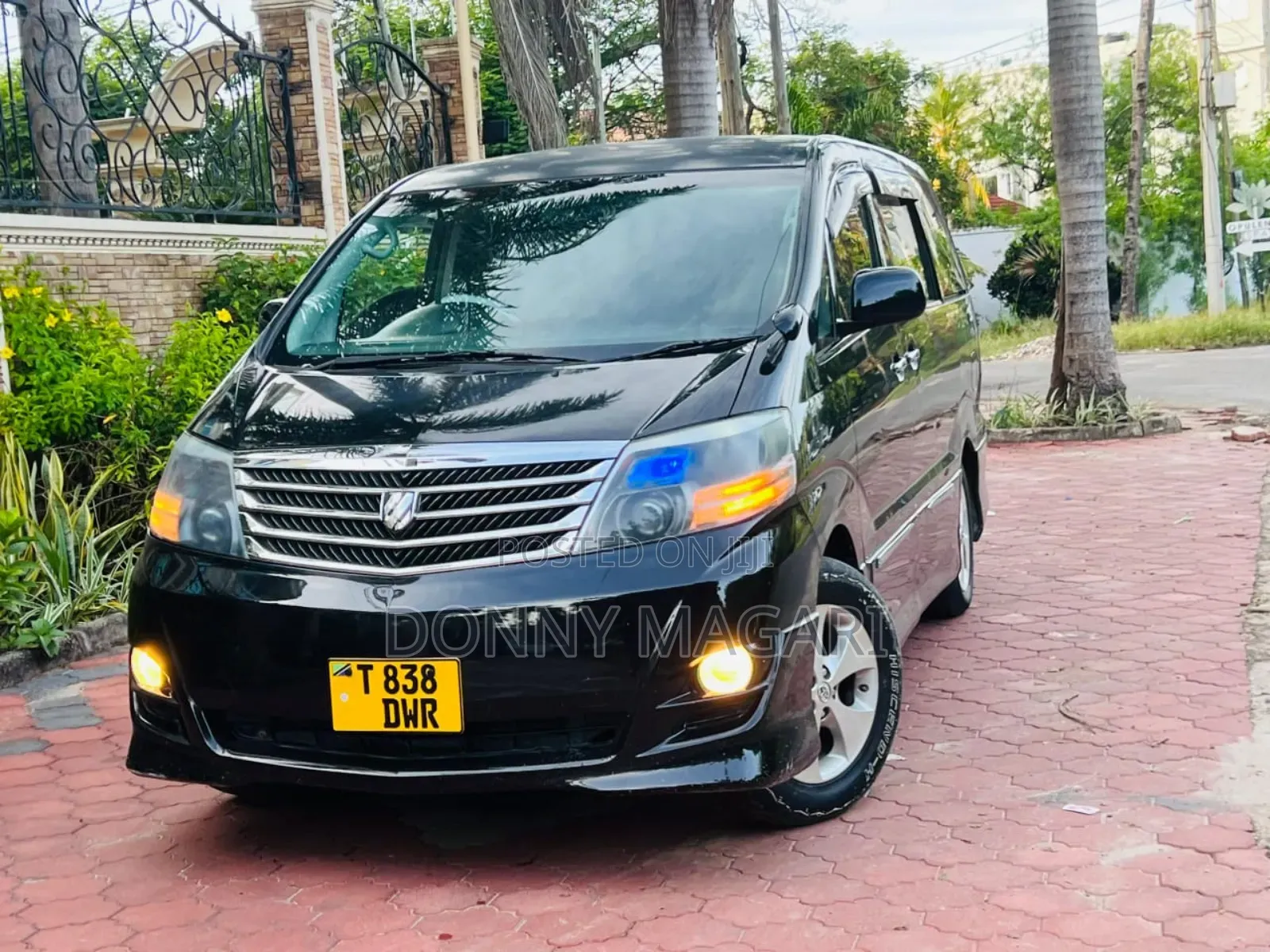 Toyota Alphard 2007 Black