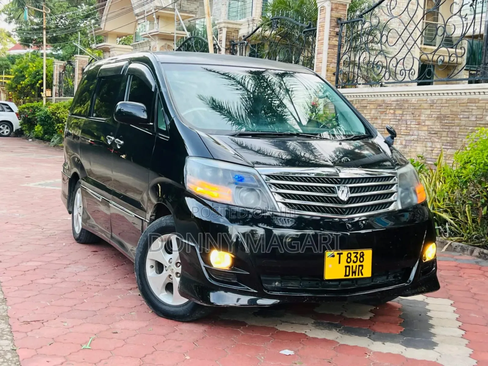 Toyota Alphard 2007 Black