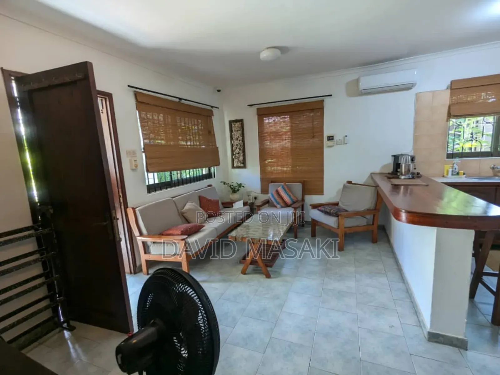 Furnished 1bdrm Room & Parlour in Masaki Cottage, Kinondoni for rent