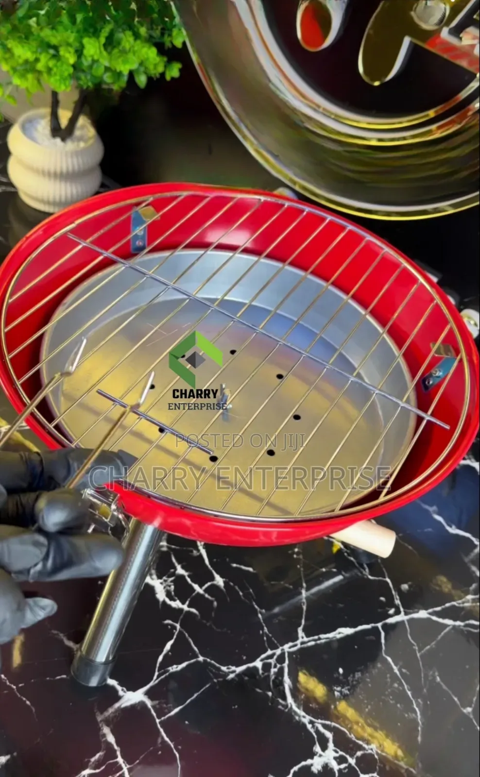 BBQ Charcoal Grill for Home or Any Outdoor Indoor Grill Choma Nyama