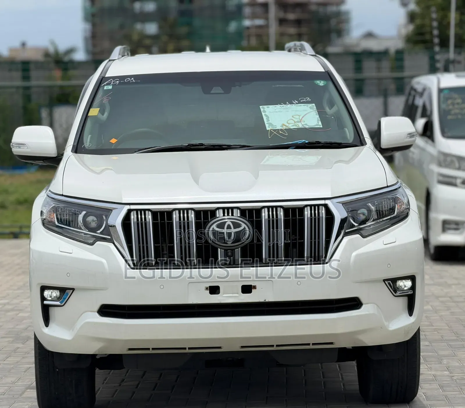 Toyota Land Cruiser Prado 2019 White