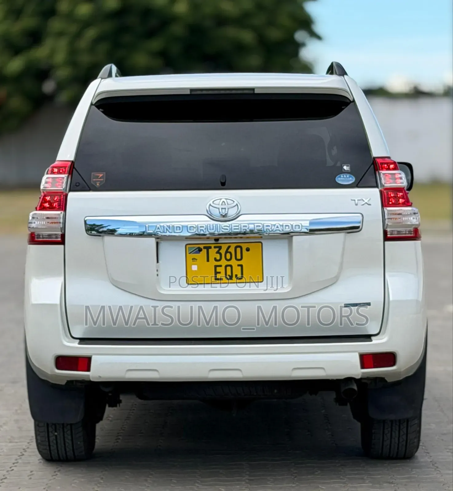 Toyota Land Cruiser Prado 2016 Off white