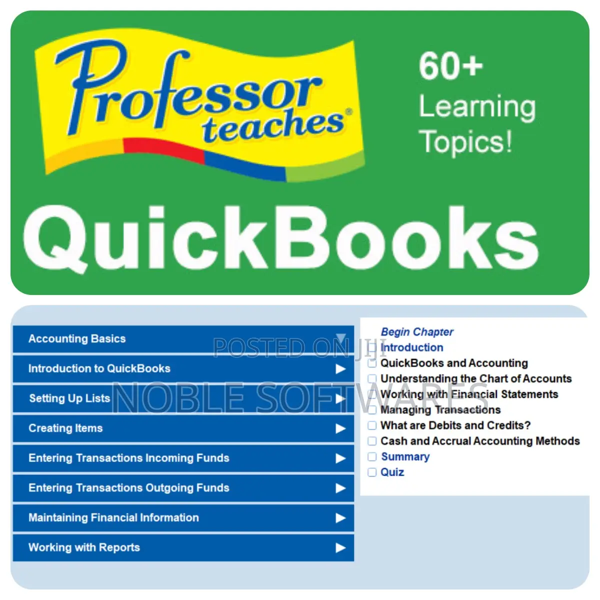 Professor Teaches Quickbooks 2024 ( Software )