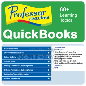 Professor Teaches Quickbooks 2024 ( Software )