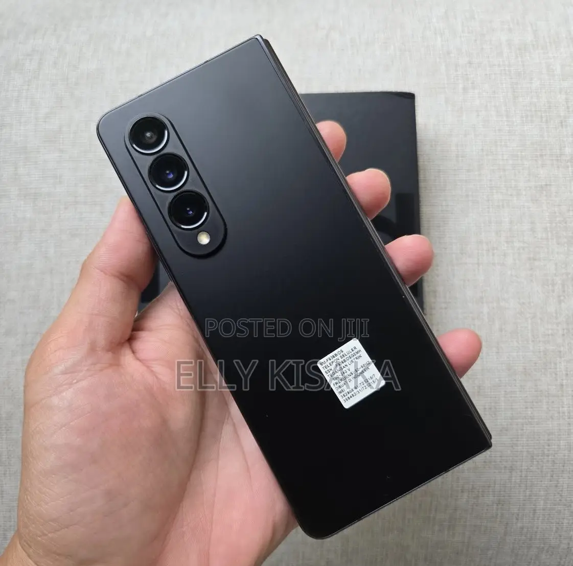New Samsung Galaxy Z Fold4 256 GB Black