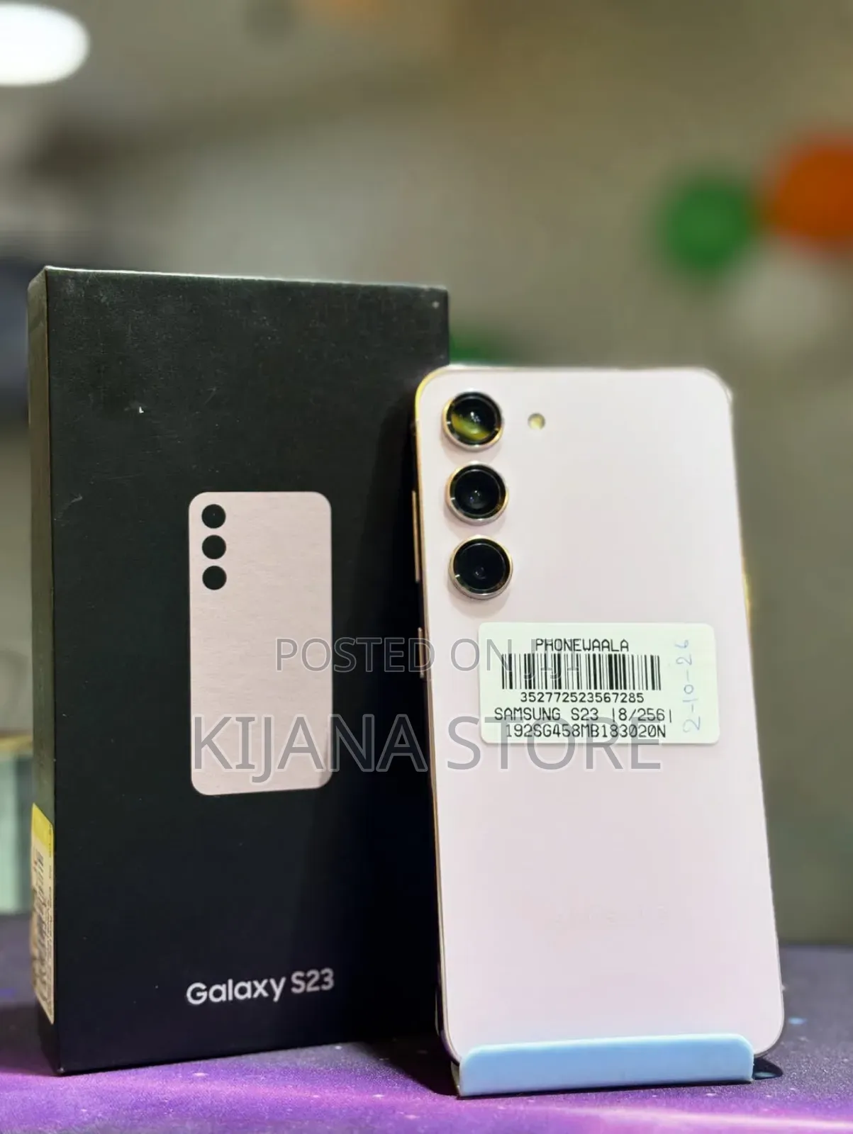 New Samsung Galaxy S23 256 GB Pink