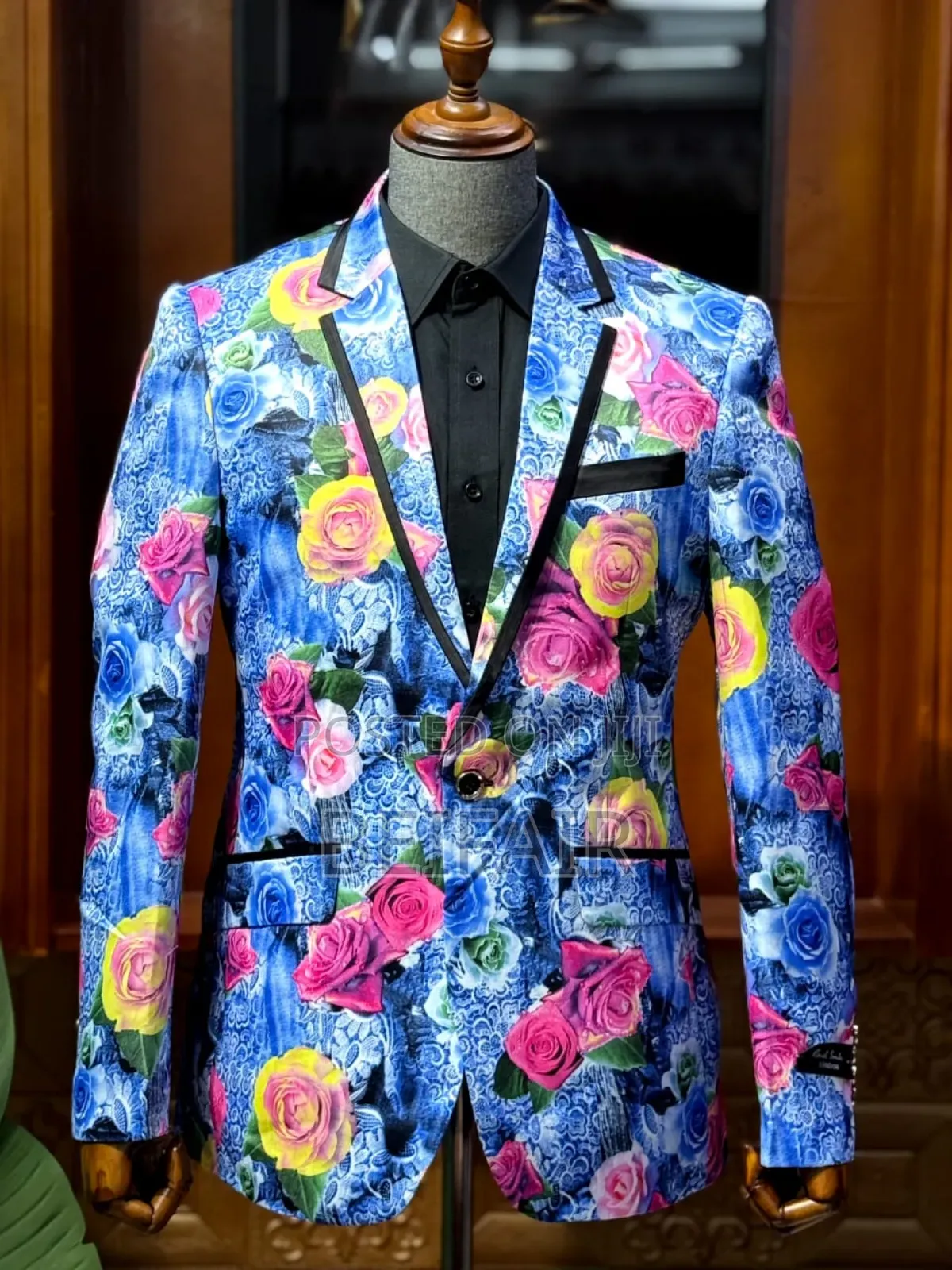 Flowers Design Blazers | Makoti Ya Suti Maua-Maua