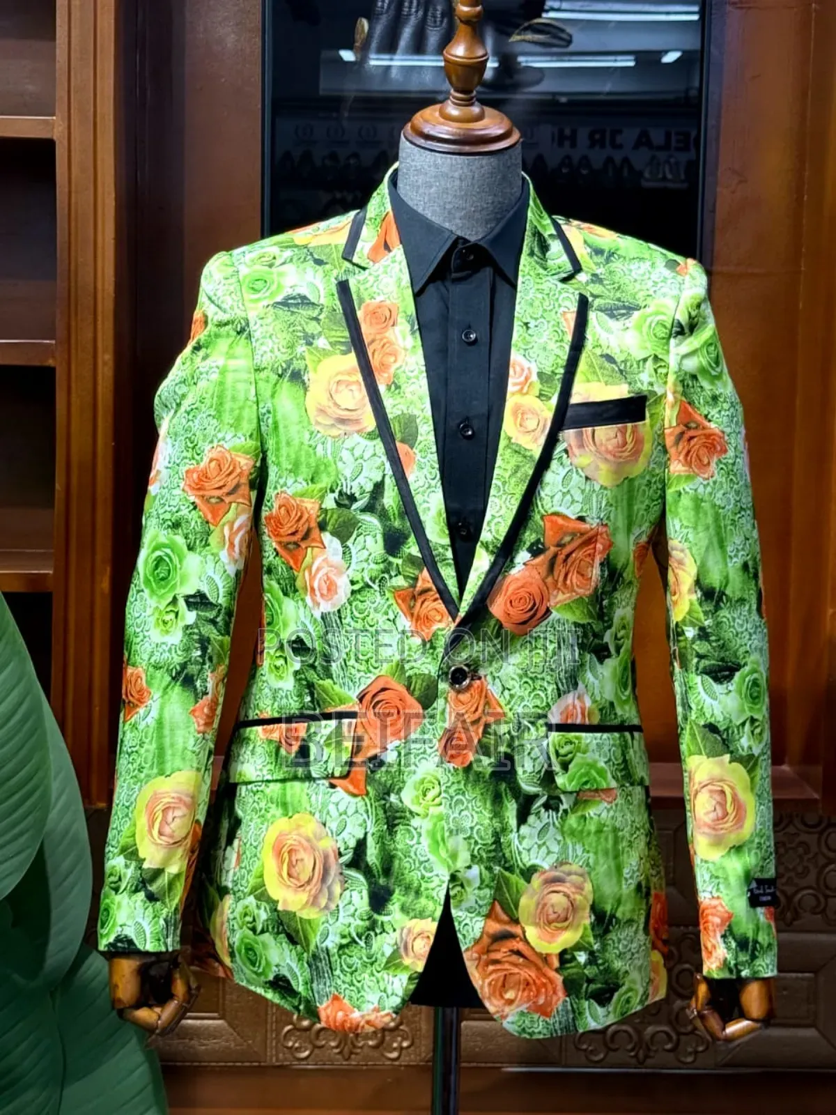 Flowers Design Blazers | Makoti Ya Suti Maua-Maua