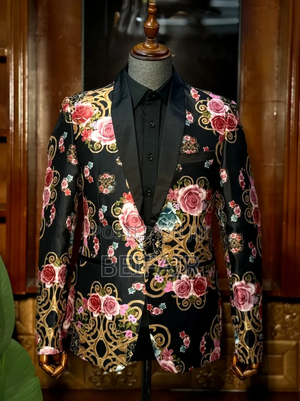 Flowers Design Blazers | Makoti Ya Suti Maua-Maua