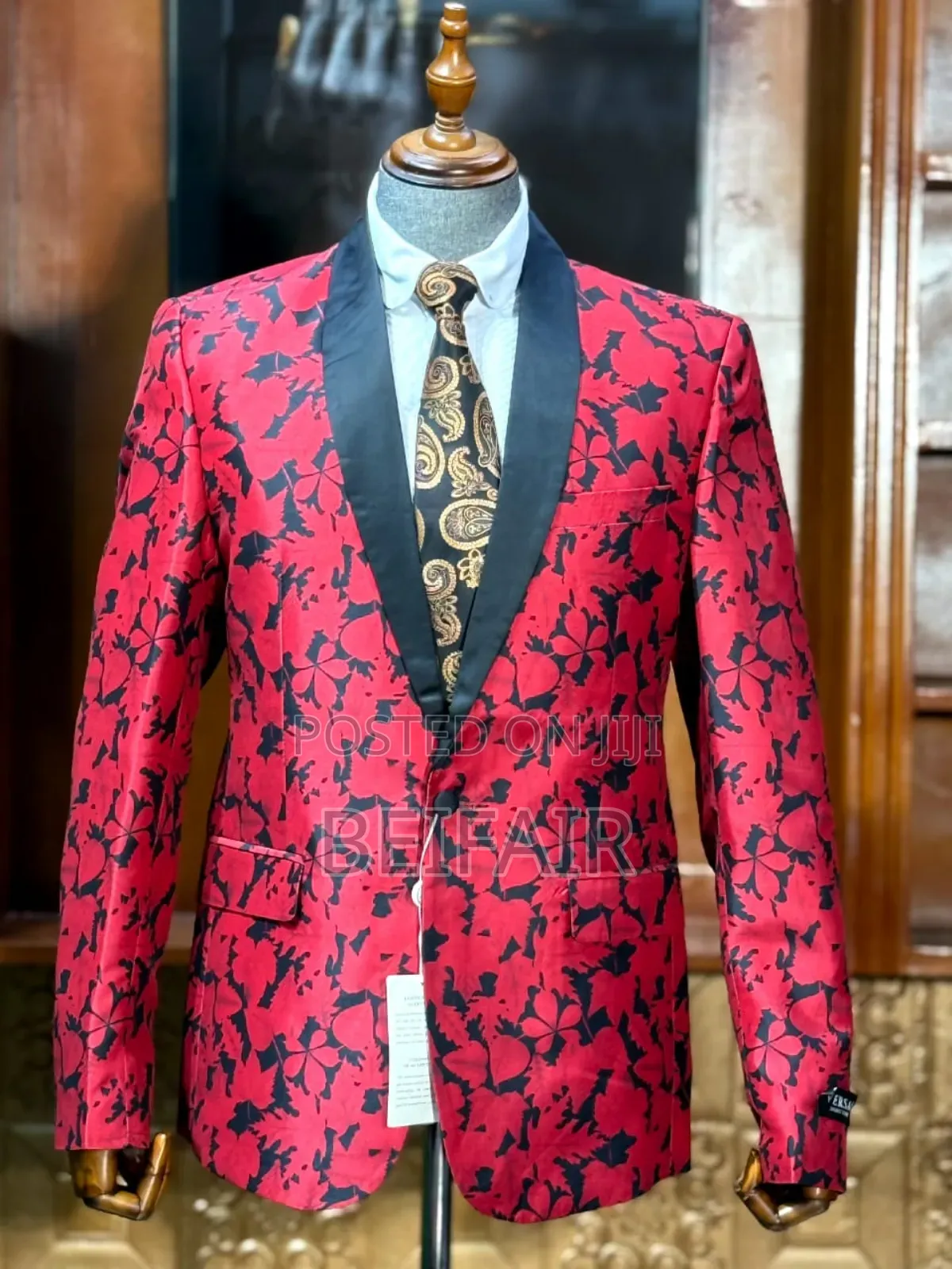 Flowers Design Blazers | Makoti Ya Suti Maua-Maua