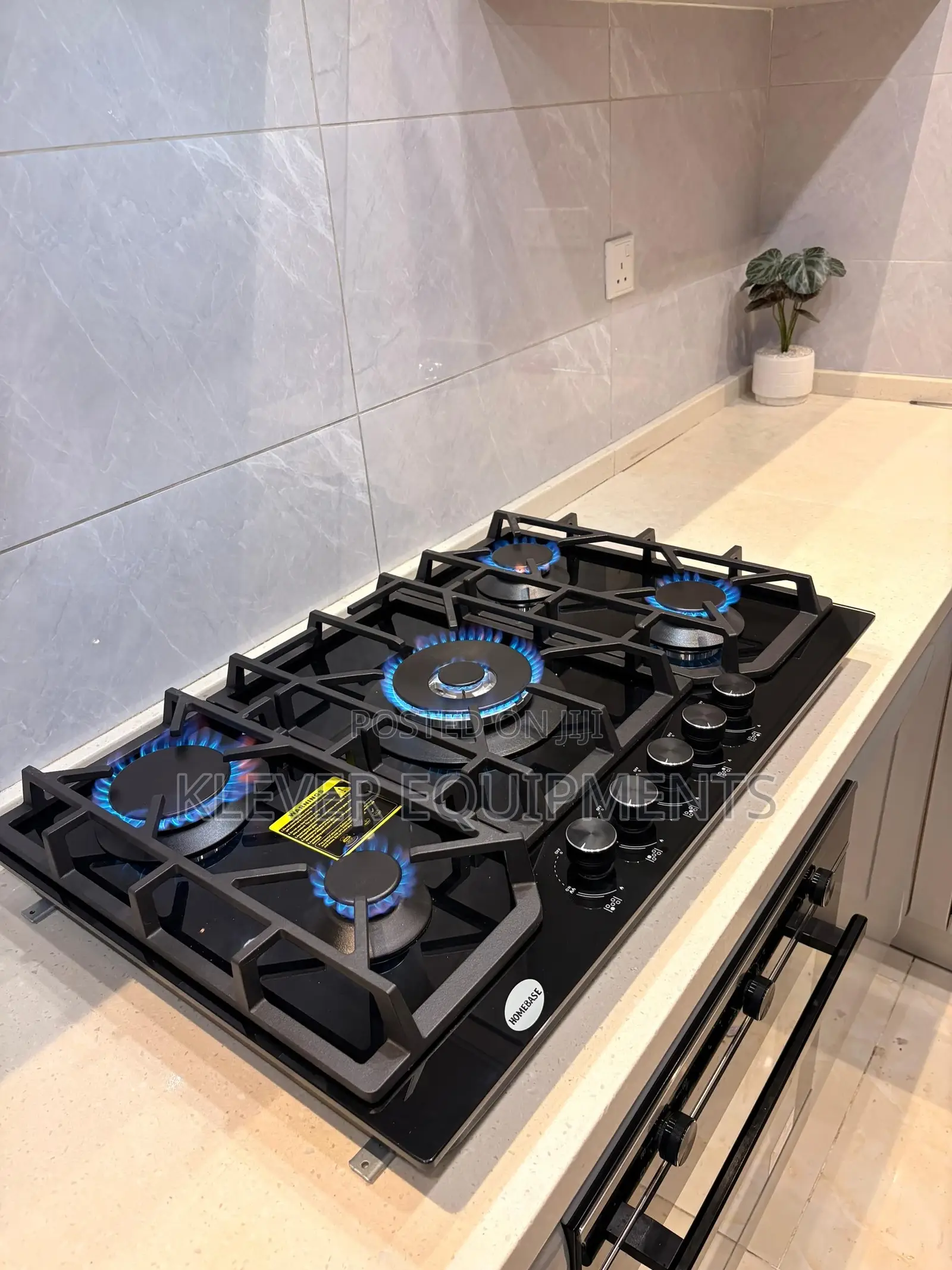 Homebase 5 Burners Gas Cooktop ᴍᴏᴅᴇʟ; Hb-5575-Gw