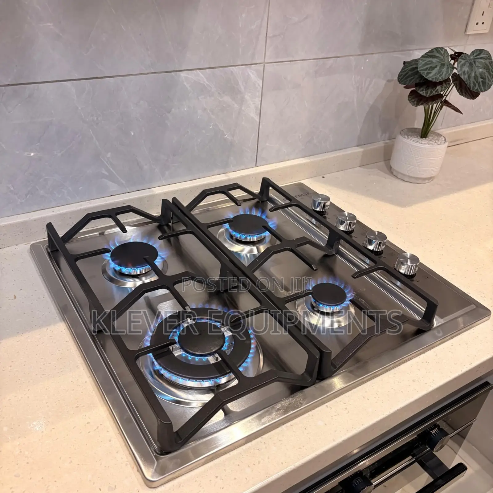 Homebase 4 Burners Gas Cooktop Model; Hb-Ss-4030.